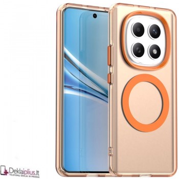 Smūgiams atsparus dėklas su magsafe - oranžinis (Xiaomi Redmi Note 15 5G/4G/Poco M8 5G) Smūgiams atsparus dėklas su magsafe - oranžinis (Xiaomi Redmi Note 15 5G/4G/Poco M8 5G)